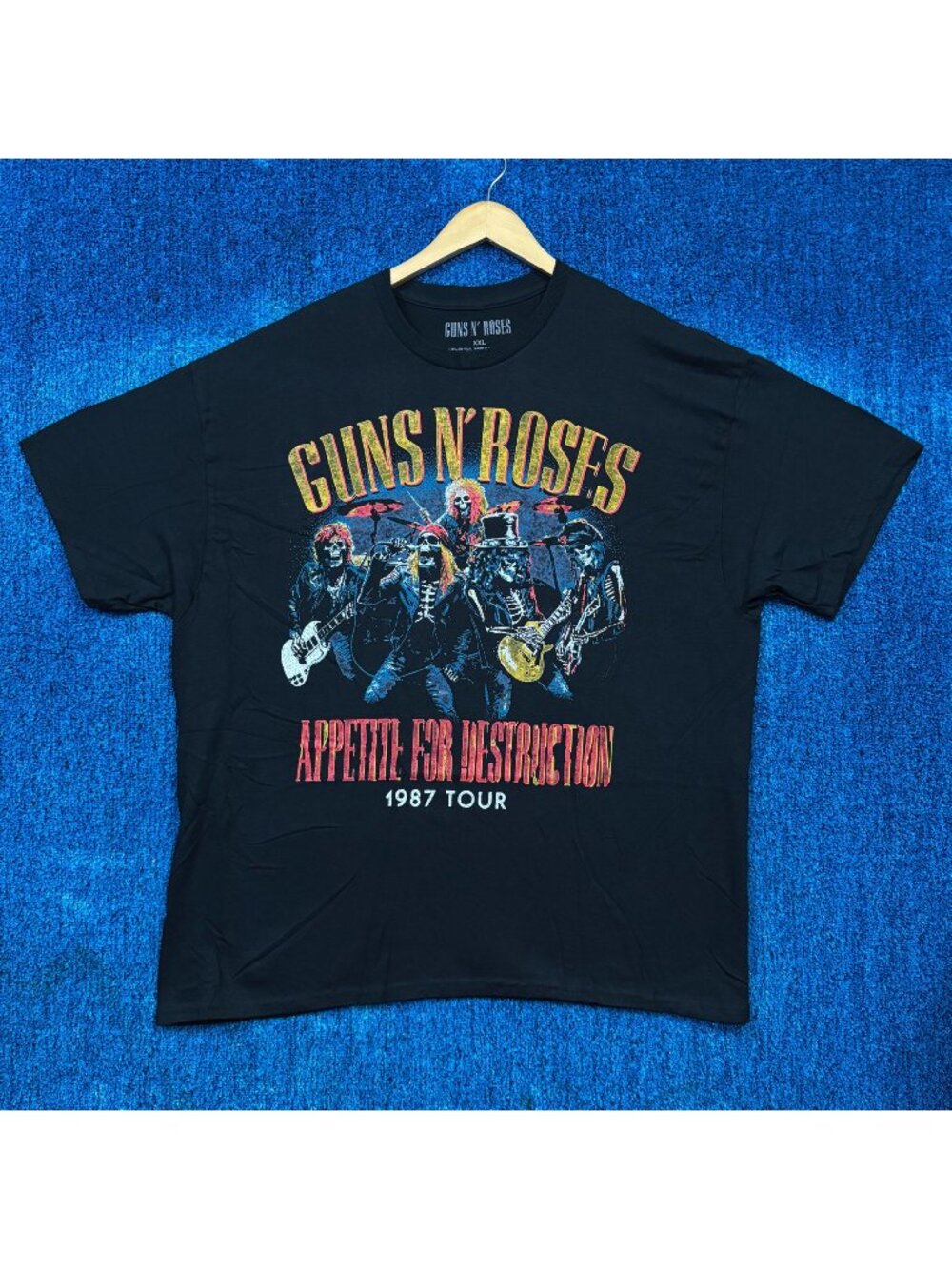 Guns N Roses “Appetite For Destruction” Graphic T-Shirt Size XXL